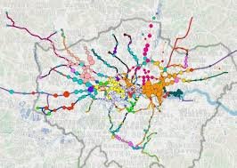 Interactive map illustrates spread of languages in London